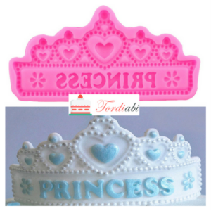 Tordiabi silikoonvorm printsessi kroon