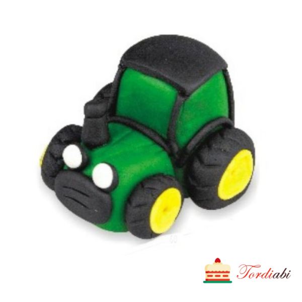 Tordiabi suhkrudekoor roheline traktor