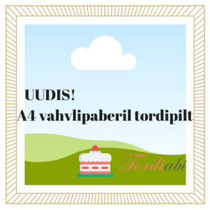 A4 vahvlipaberil tordipilt vahvlipilt