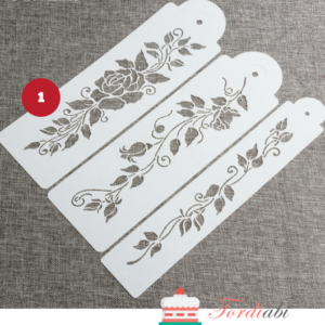 Tordiabi šabloon tuhksuhkru või kakao raputamiseks