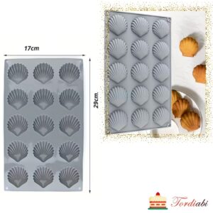 Tordiabi silikoonvorm madlene küpsise küpsetusvorm