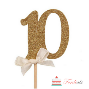 Tordiabi topper number 10
