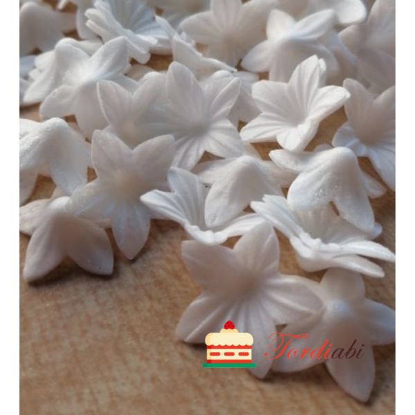 Tordiabi vahvlist lilled valged kellukad