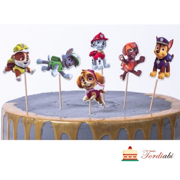 Tordiabi Paw Patrol käpapatrullid topperid