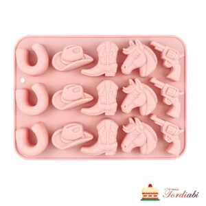 Tordiabi kauboi stiilis silikoonvorm