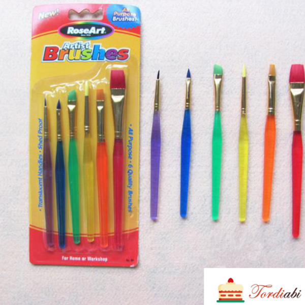 Pintslite komplekt - 6 erinevat