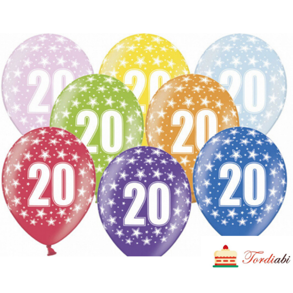 Tordiabi õhupallid number 20