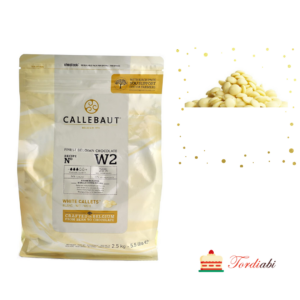 Tordiabi callebaut valge šokolaadi kuvertüür 2,5kg