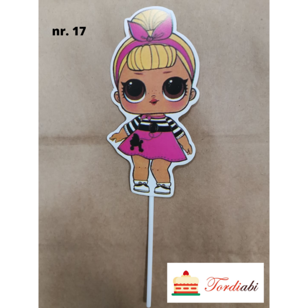 Tordi/ koogi topper, L.O.L. nr. 17