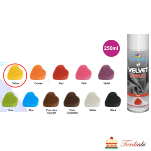 Tordiabi kollane velvet spray