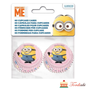 Tordiabi mini muffinivormid Minioniga