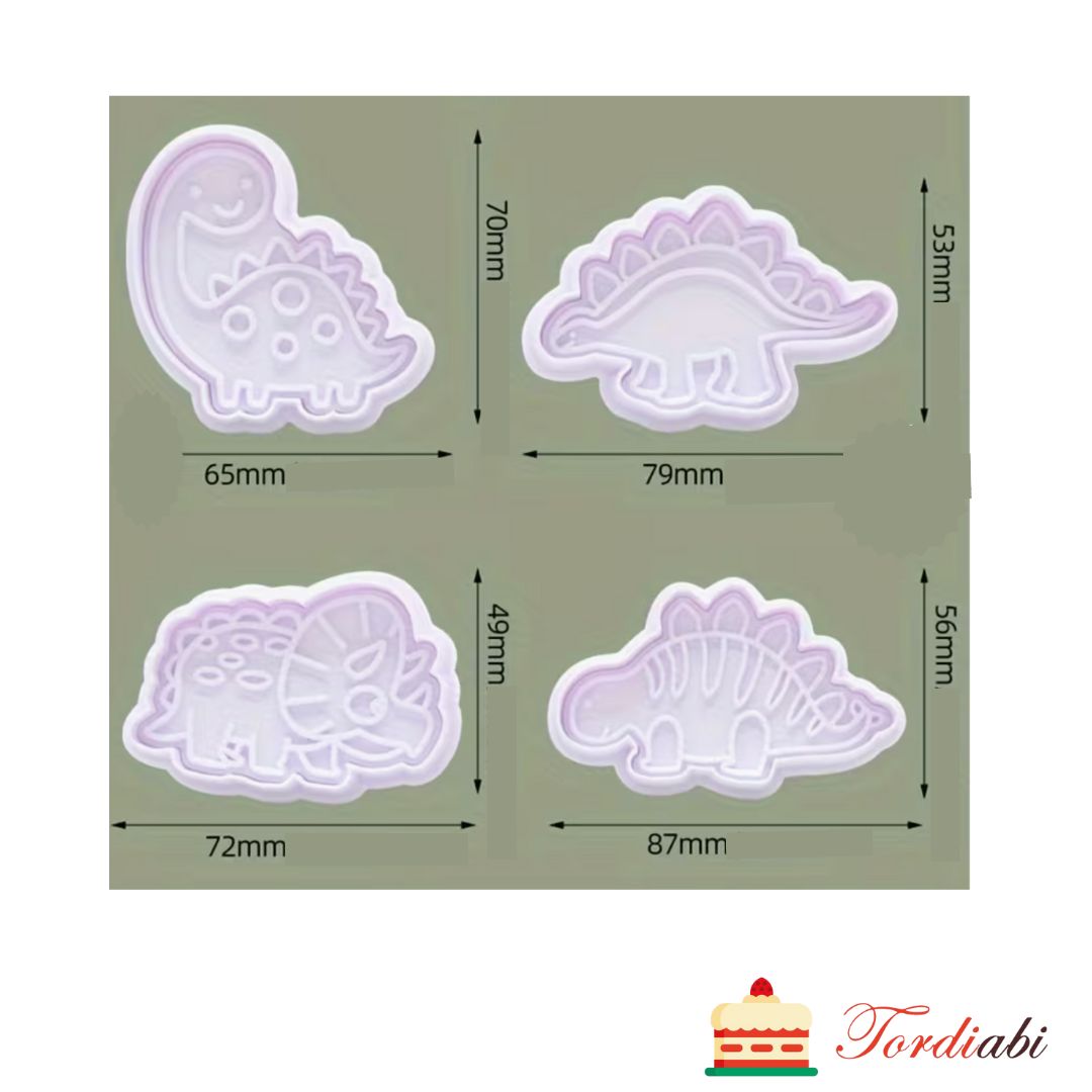 Dinosauruse pitsatvormide mõõdud