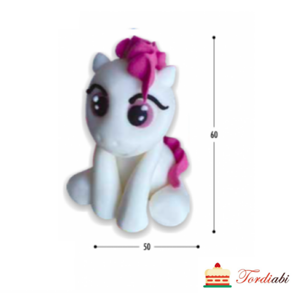 Tordiabi my little pony valge roosa tukaga