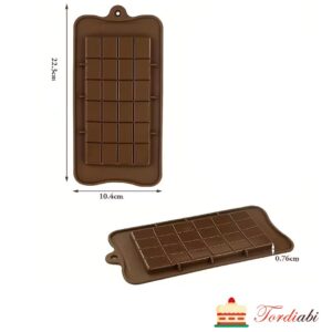 Tordiabi sokolaaditahvli vorm silikoonvorm