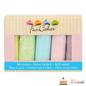 FunCakes suhkrumasside komplekt pastell 5x100g