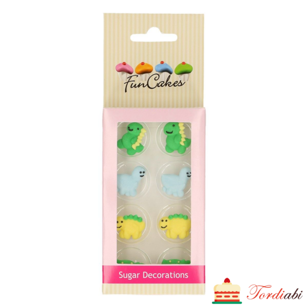 Tordiabi suhkrudekoor dinosaurused FunCakes