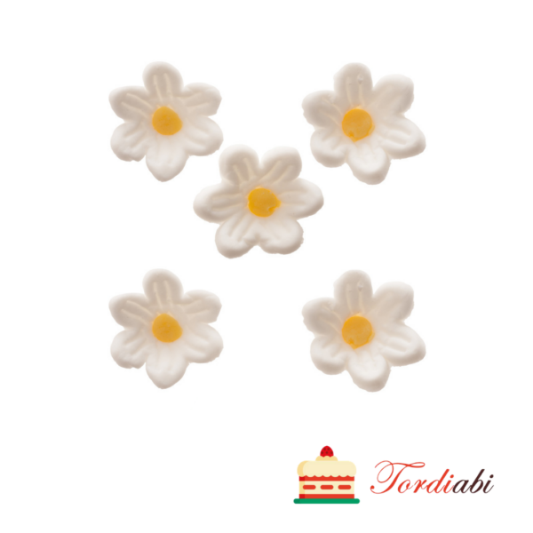 Tordiabi väikesed valged lilleõied 5 tk