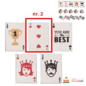 Tordiabi suhkrudekoor mängurile nr 2 ärtu 3
