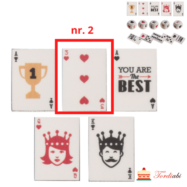 Tordiabi suhkrudekoor mängurile nr 2 ärtu 3
