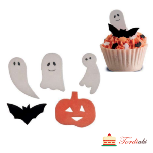 Tordiabi halloweeni vahvlidekoorid muffinitele