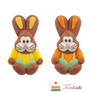 Tordiabi suhkrudekoor istuvad jänesed