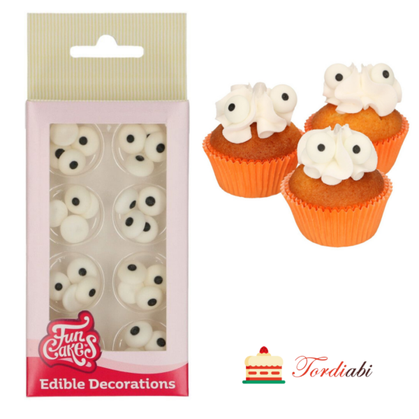 Tordiabi silmad suhkrumassist FunCakes