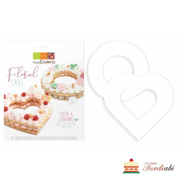Tordiabi südametordi šabloon scrapcooking