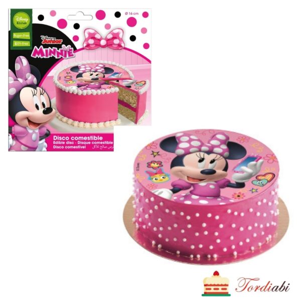 Tordiabi tordipilt söödav Minnie Mouse