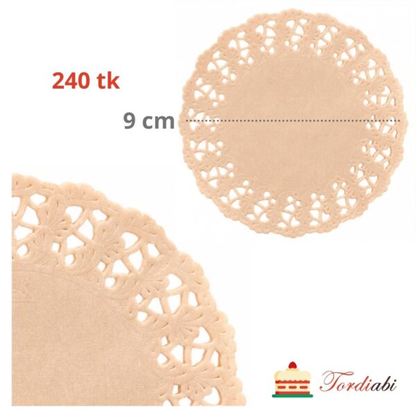 Tordiabi tordi koogi aluspits 9 cm 240 tk šampanja