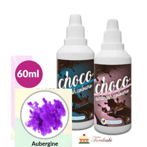 Tordiabi šokolaadivärv airbrush colour AUBERGINE 60 ml