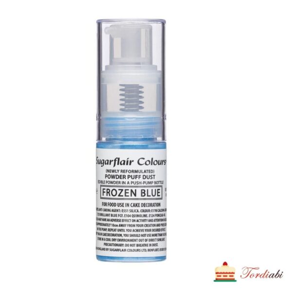 Tordiabi Frozen blue pump sprei sädelev pulber