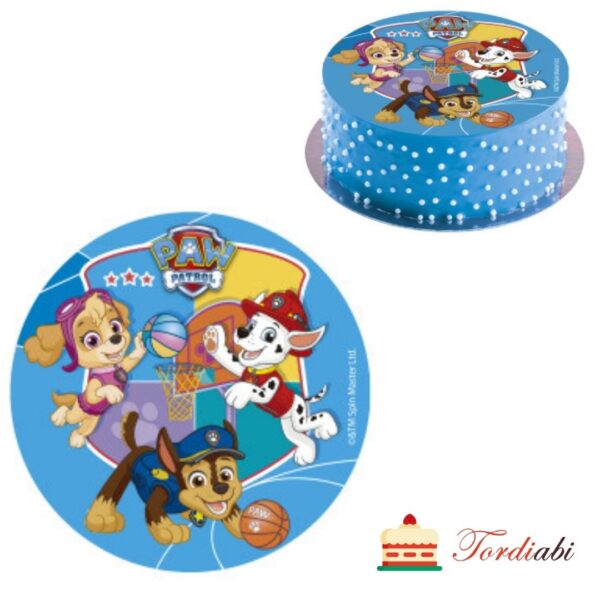 Tordiabi Paw Patrol käpapatrullid tordipilt 15 cm