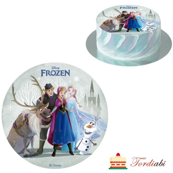 Tordiabi söödav tordipilt Frozen