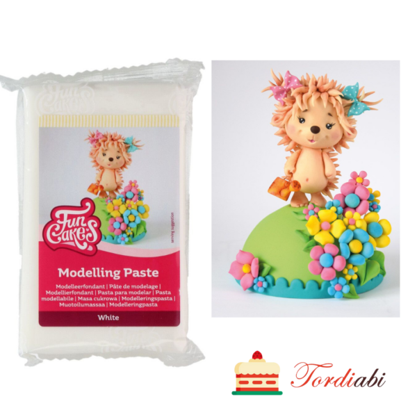 Tordiabi modelleerimismass FunCakes valge 250 g