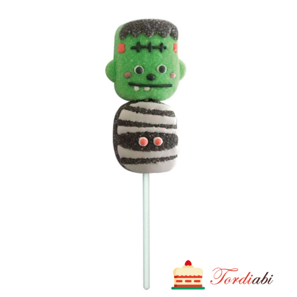 Tordiabi halloweeni pulgakomm söödav topper muumia