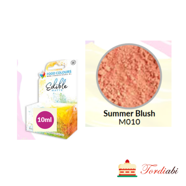 Tordiabi toiduvärv matt summer blush