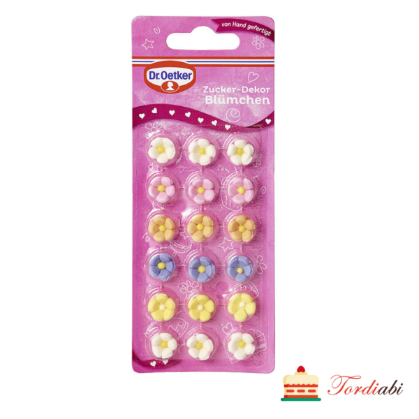 Tordiabi suhkrudekoor minililled 18 tk