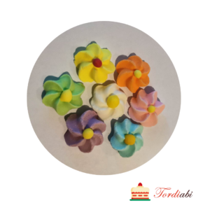 Tordiabi pastelsed värvilised lilleõied 7 tk