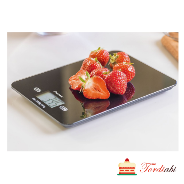 Tordiabi digitaalne köögikaal maasikatega max 5 kg