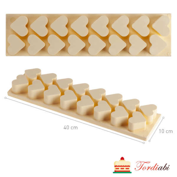 Tordiabi plastvorm südamed 4 cm