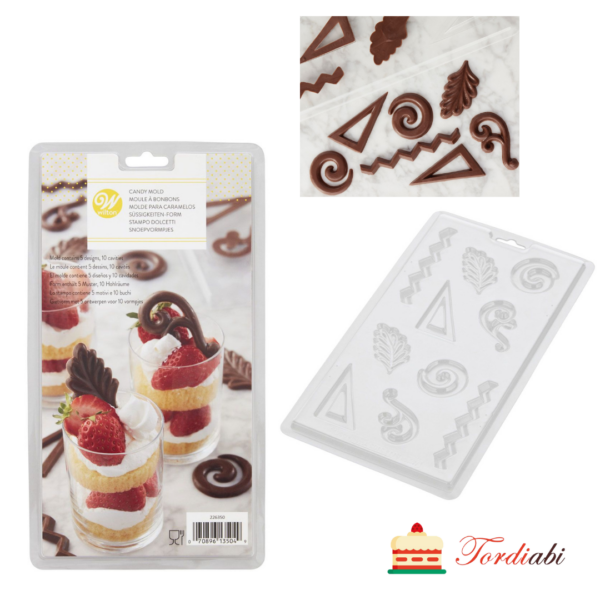 Tordiabi dessertide dekoorivorm wilton