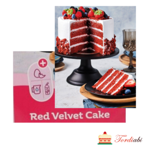 Tordiabi red velvet funcakes