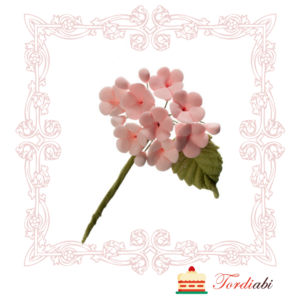 Tordiabi roosad hortensiad lillekimp suhkrudekoor
