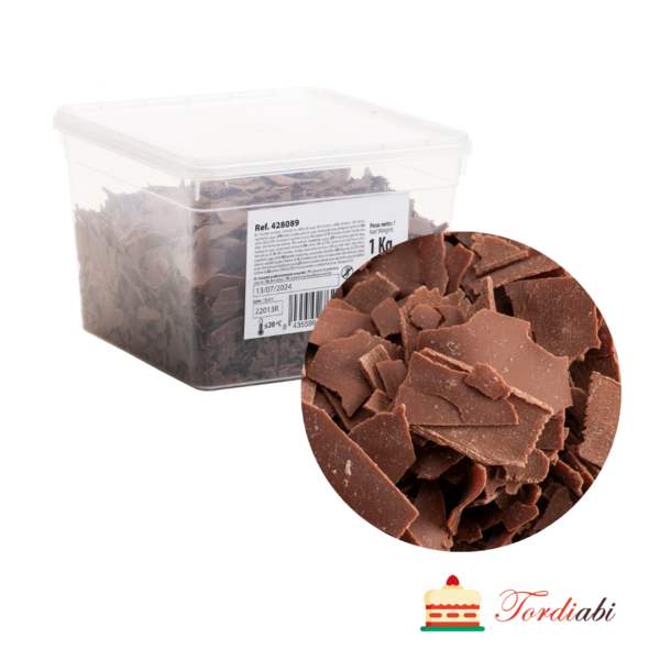 Tordiabi piimašokolaadi laastud 1 kg