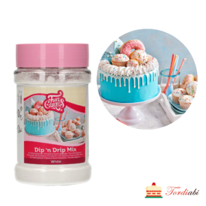 Tordiabi valge sulatusglasuur pulber funcakes