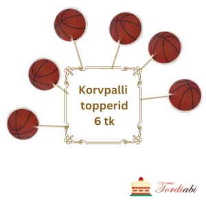 Korvpalli topperid 6 tk