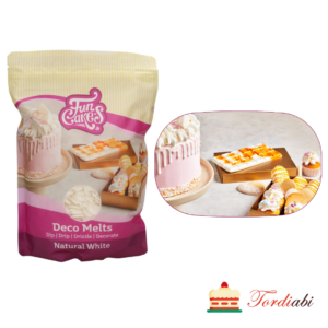 Tordiabi lumivalge sulatusglasuur natural white FunCakes 1 kg