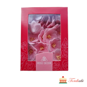 Tordiabi vahvlidekoor roosad hortensiad