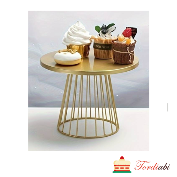 Tordiabi kuldne kõrge tordialus 25 cm