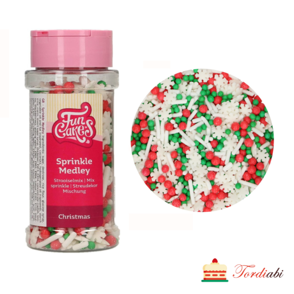 Tordiabi jõulu suhkrupuiste Christmas medley Mix FunCakes